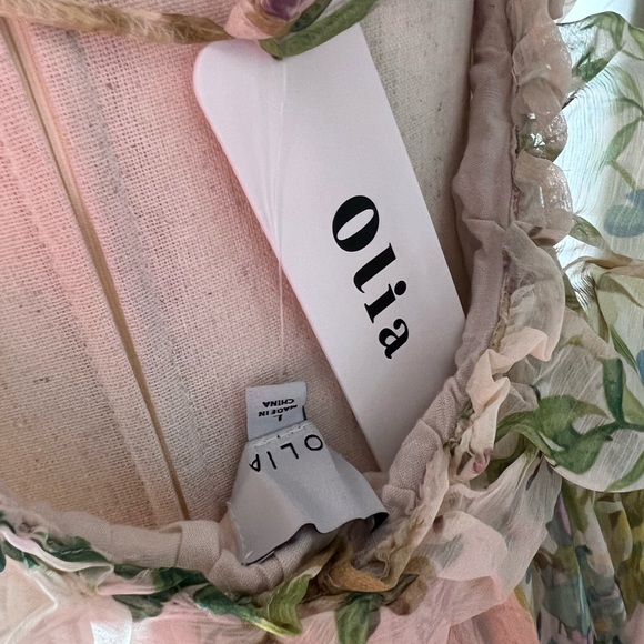 Totally romantic ❤️ Fairytale floral ruffle midi by Olia - Picture 5 of 5